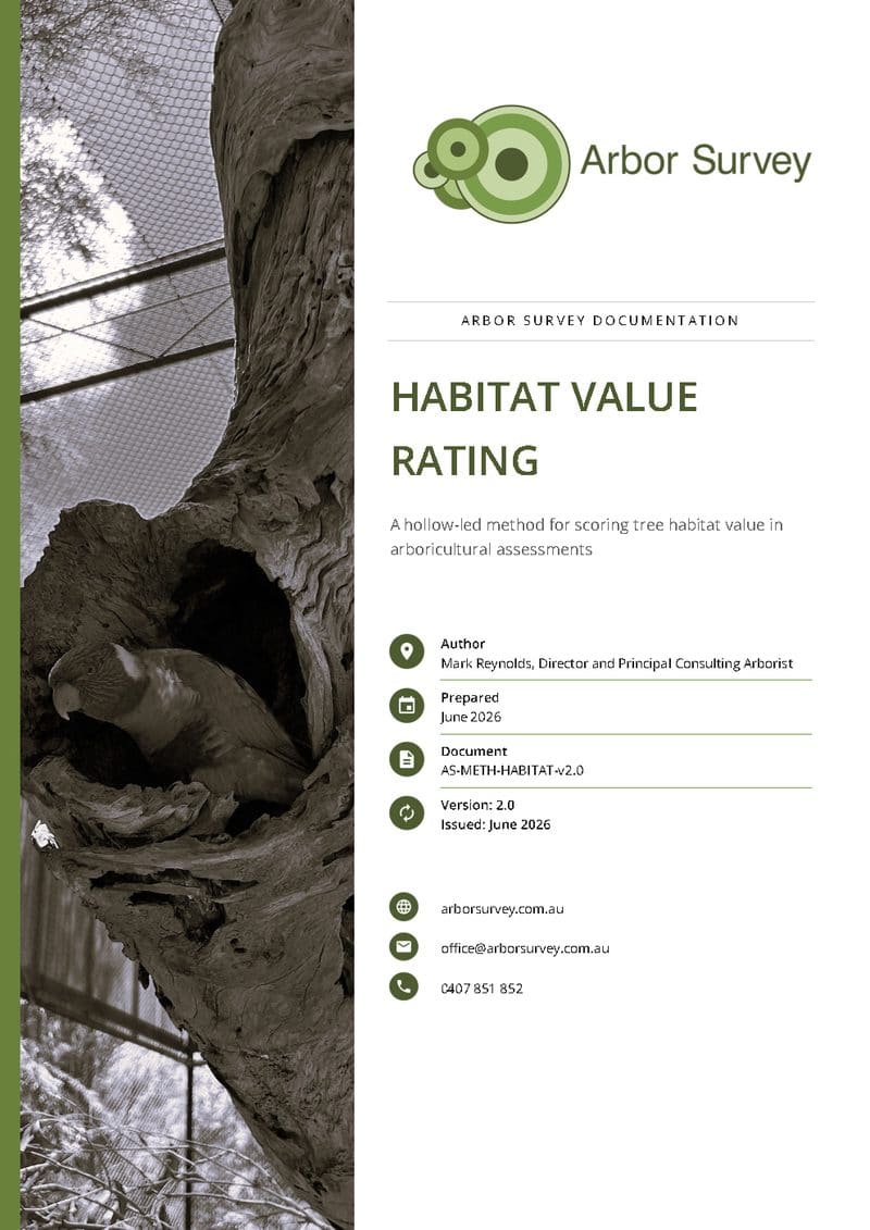 Habitat Value Rating method cover